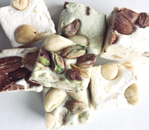 Nougat bites traditionell