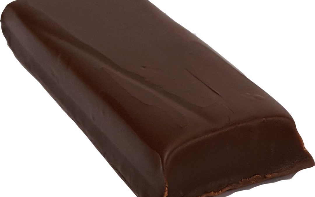 Altmodische Karamell-Bissen Schokolade